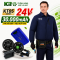 Bộ Áo Điều Hòa KITO KT05 Cammo đen Chính Hãng – Pin 30000mAh, Quạt 24V